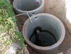 Септик из бетонных колец